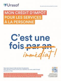 Mon crédit d'impôt maintenant c'est immédiat !