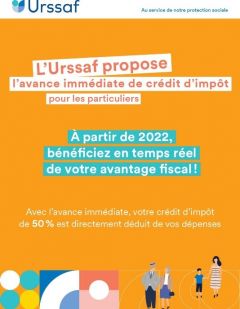 NOUVEAU...AVANCE IMMÉDIATE DE CRÉDIT D’IMPÔT